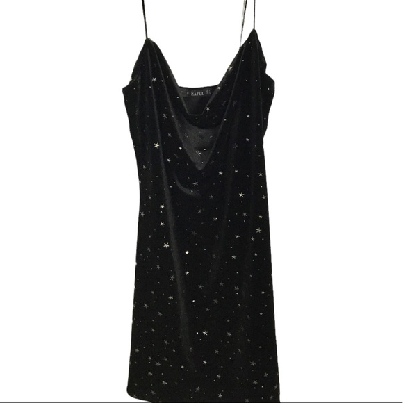 Zaful Dresses & Skirts - Zaful mini star mini dress with slit at bottom